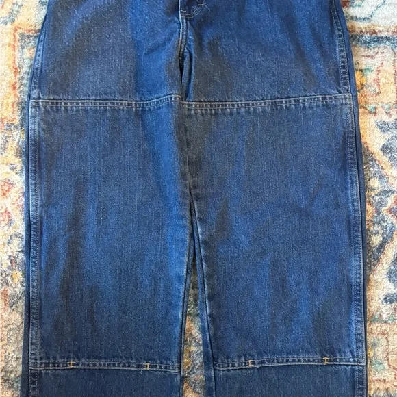 Dickies Double Knees Denim Workwear Jeans Size 28 - Picture 4 of 5